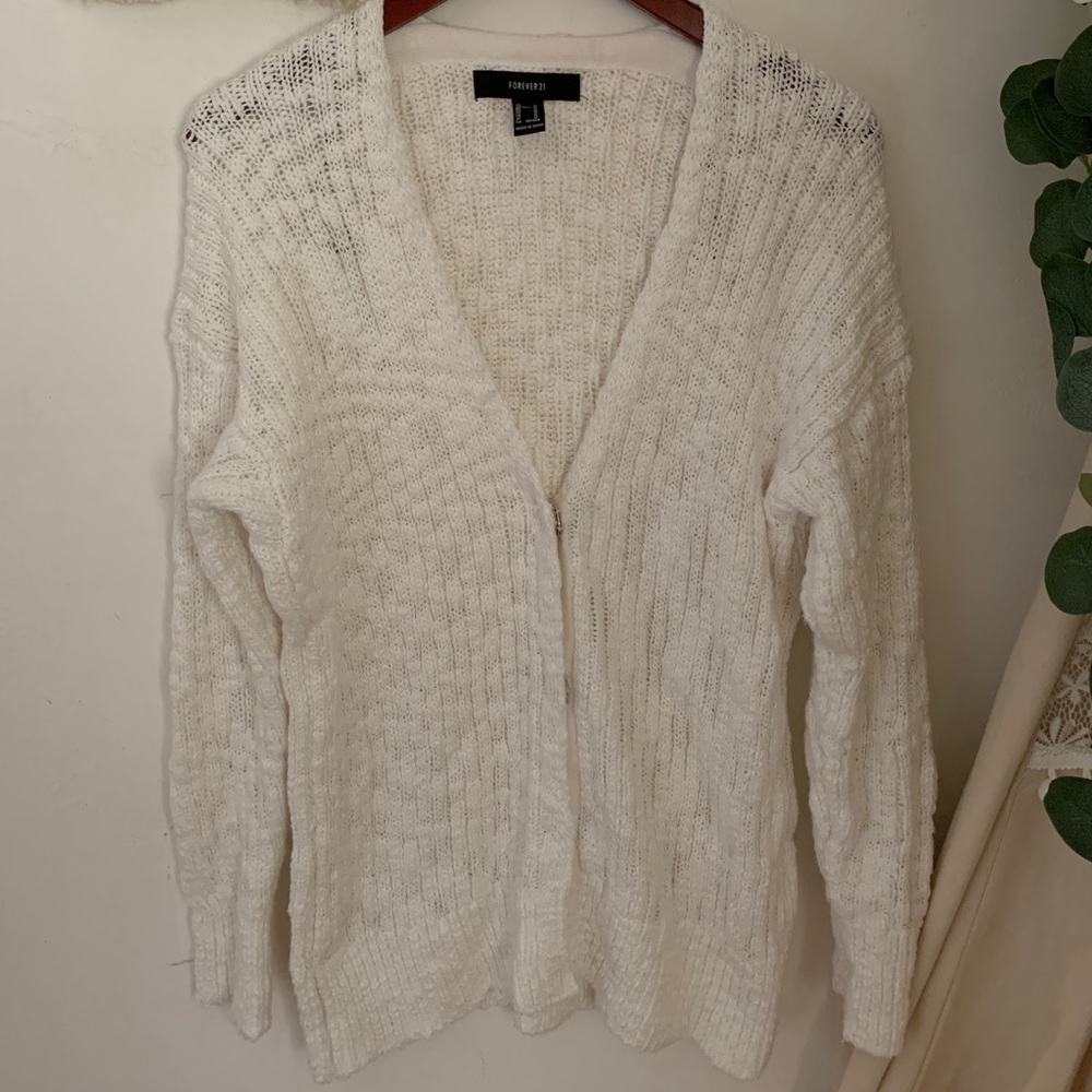 NWOT Ribbed Cardigan - Picture 2 of 7